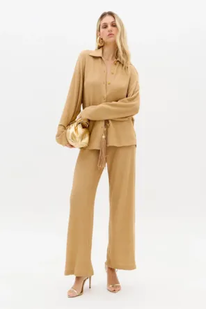 CALÇAS WIDE LEG  LANÇA PERFUME 