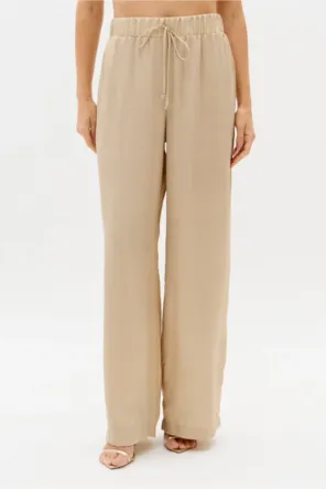 Calça Wide Leg Cintura Alta LANÇA PERFUME 