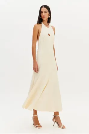 Vestido Super Midi Frente Única LANÇA PERFUME 