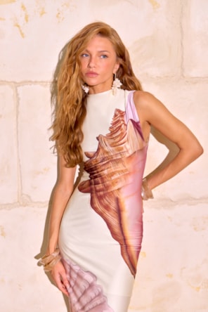 Vestido Suoer Mid com Estampa LANÇA PERFUME 