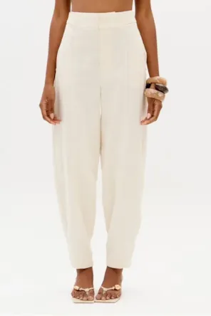 Calça Baggy De Cintura Alta LANÇA PERFUME 