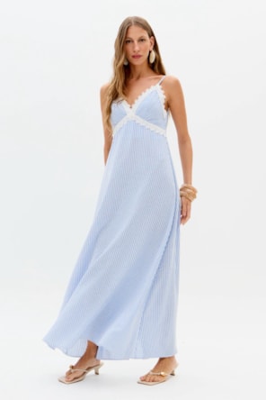 Vestido Riscas LANÇA PERFUME 