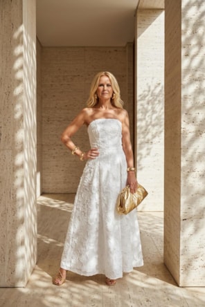 Vestido Branco CaiCai LANÇA PERFUME 