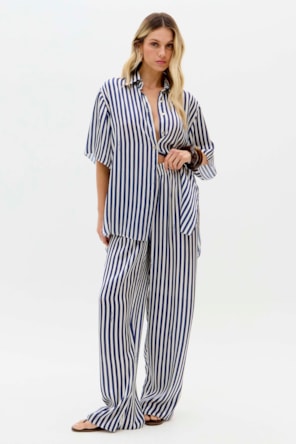 Conjunto Pijama Riscas LANÇA PERFUME 