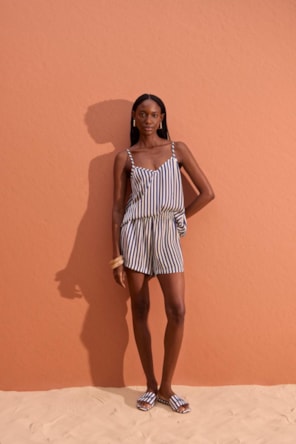 Conjunto Pijama Top e Calções LANÇA PERFUME 