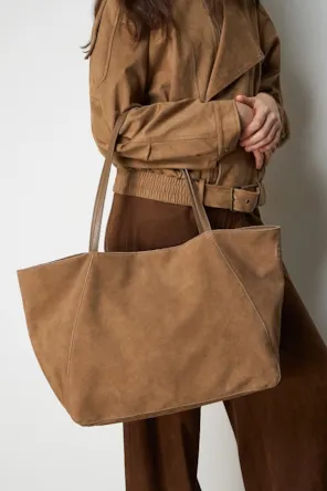 Mala de compras de camurça BSB 