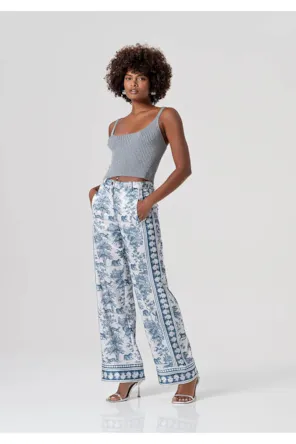 CALÇAS PALAZZO PANTS FRACOMINA