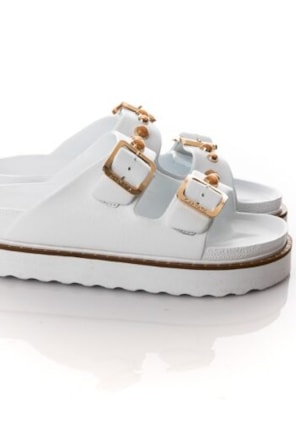 Chinelos Brancos Phoebe CARYATIS