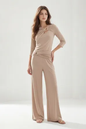 Top Drapeado com Argola Metálica SAHOCO 