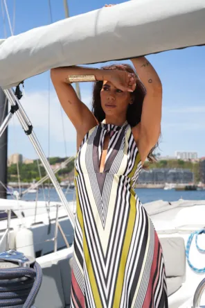 Vestido Prism  Riscas  SAHOCO 