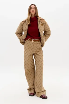   Calça Wide Leg Monograma LANÇA PERFUME 