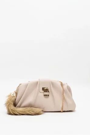 Mala  Clutch Com Enfeite Cadeado LANÇA PERFUME 