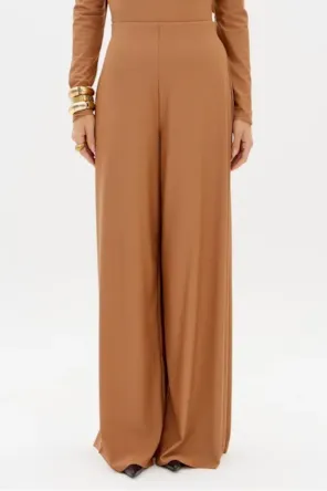 Calças Pantalonas De Cintura Alta LANÇA PERFUME 