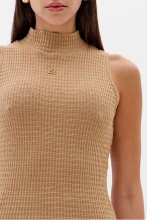 Blusa Cavas  Com Gola Alta