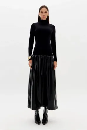 Vestido Super Midi Evasê LANÇA PERFUME 