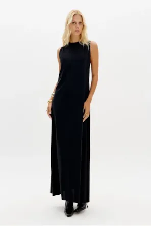 Vestido Midi Sem Mangas LANÇA PERFUME 