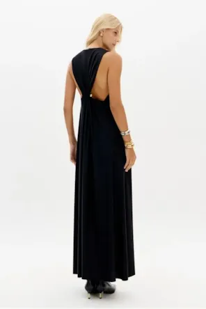 Vestido Midi Sem Mangas LANÇA PERFUME 