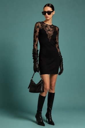  VESTIDO DE RENDA BITTA  ANIYE BY 