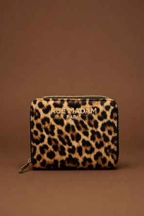 Carteira Pequena  Animal Print RUE MADAM PARIS