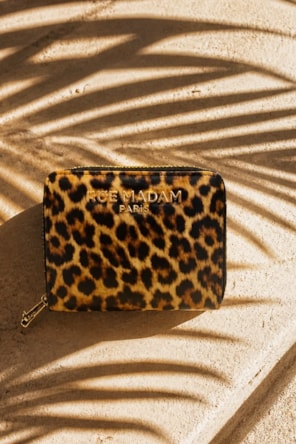 Carteira Pequena  Animal Print RUE MADAM PARIS
