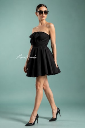 VESTIDO CURTO LAÇA ANIYE BY 