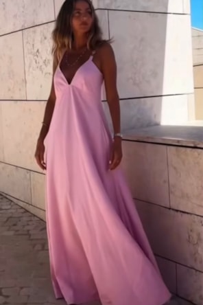 VESTIDO ALÇAS PINK FRACOMINA 