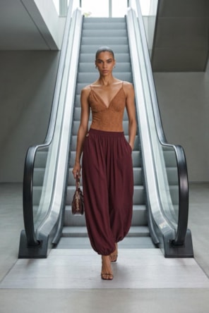 Calça Jogging Cintura Alta De Viscose LANÇA PERFUME 