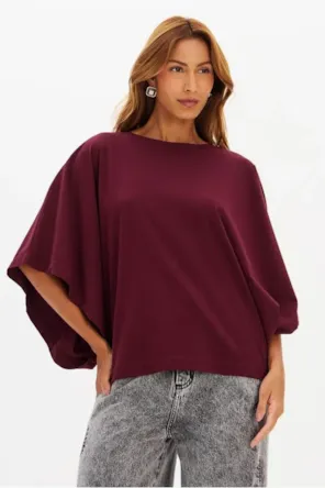 Camisola  Manga Raglan Ampla LANÇA PERFUME 