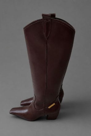 Botas  Cognac LANÇA PERFUME 