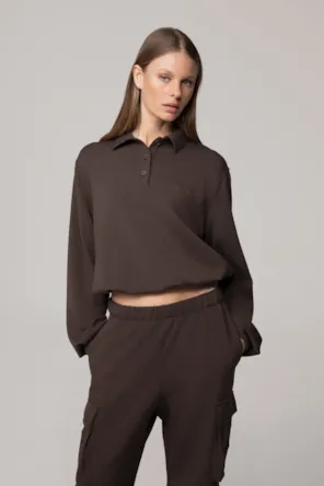 Camisola  a polo in viscosa HINNOMINATE