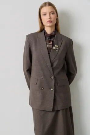 Casaco Blazer Xadrez BSB