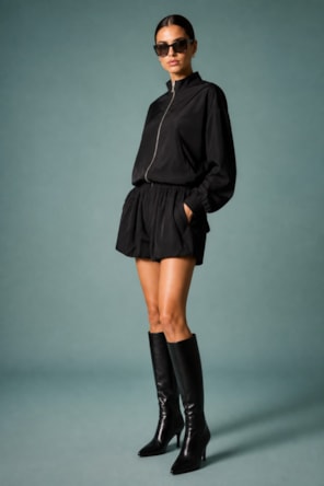 Casaco Bomber Preto ELEH 