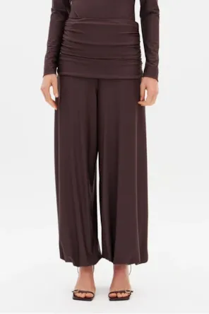  Calça Ampla De Malha LANÇA PERFUME 