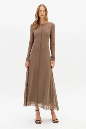 Vestido Super Midi De Tule LANÇA PERFUME 