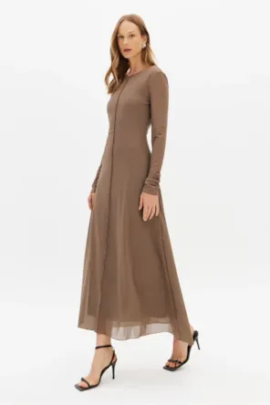 Vestido Super Midi De Tule LANÇA PERFUME 