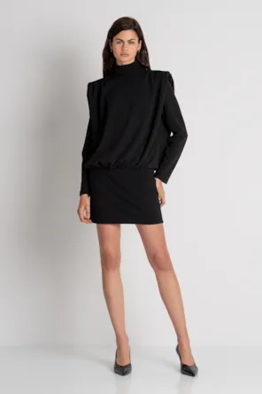 vestido com mangas compridas FRACOMINA 