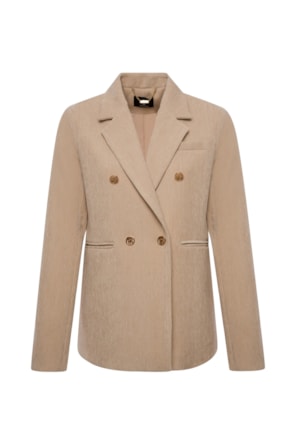 Blazer Bege Botões FRACOMINA 
