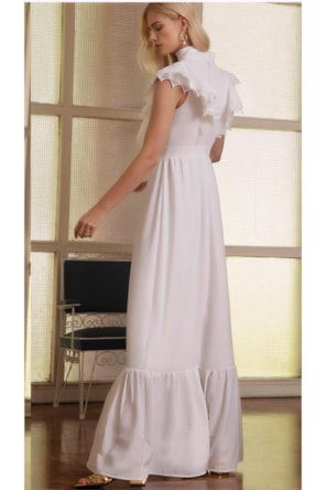 Vestido Comprido Branco 