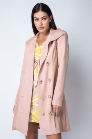 TRENCH COAT NUDE