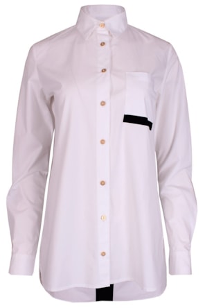 CAMISA FAIXA EM CONTRASTE