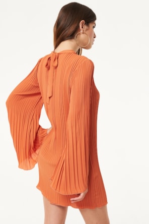 VESTIDO PLISSADO  DENNY 