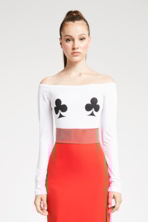 CAMISOLA SWEAT CARTAS 