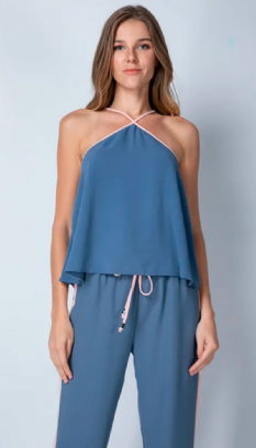 TOP AZUL 