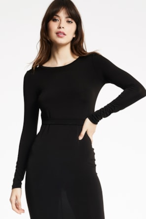 VESTIDO COSTAS CRUZADAS 