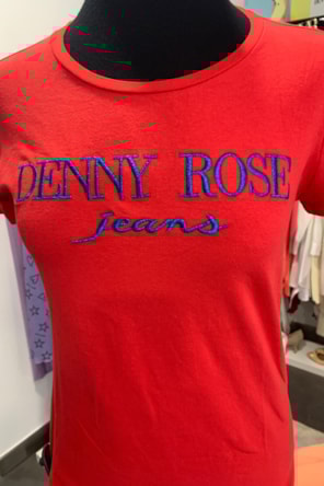 T´SHIRT DENNY  VERMELHO 