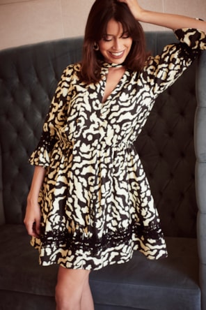VESTIDO ANIMAL PRINT
