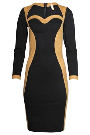 VESTIDO DECOTE CORAÇÃO