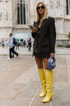 Botas  Amarelas 