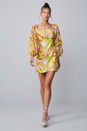 VESTIDO NEW WAVE LANÇA PERFUME