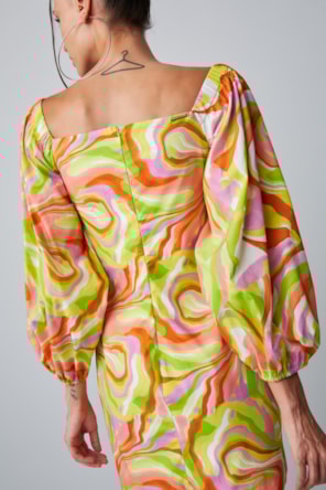 VESTIDO NEW WAVE LANÇA PERFUME